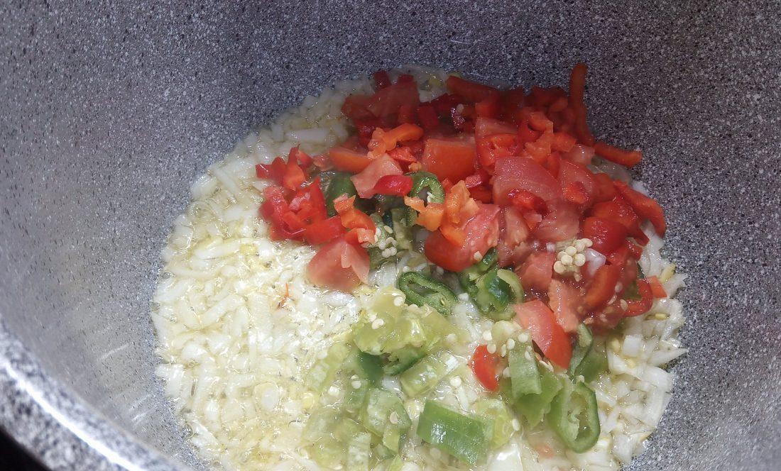 Ingredientes fideuá en olla gm