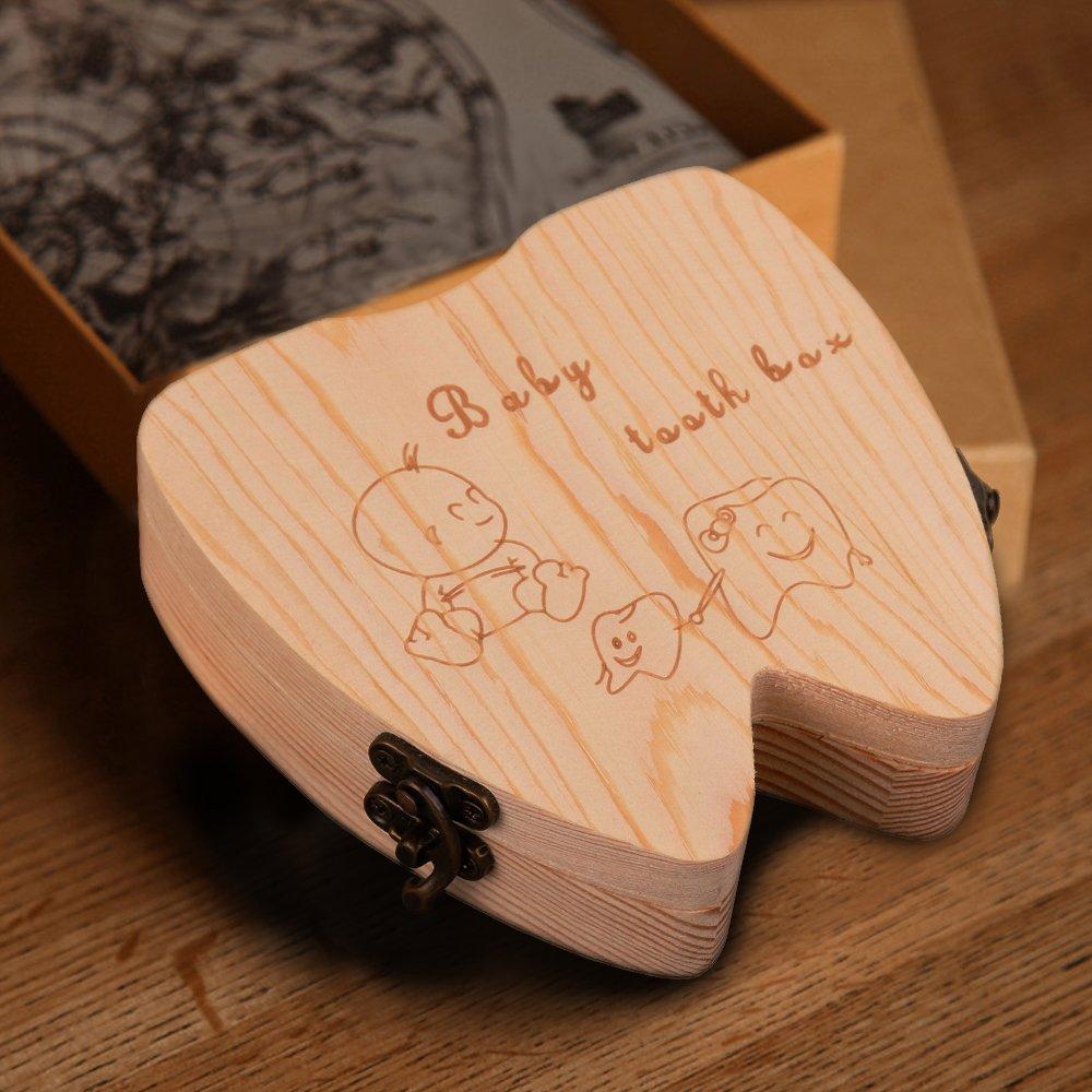 caja para los dientes de leche