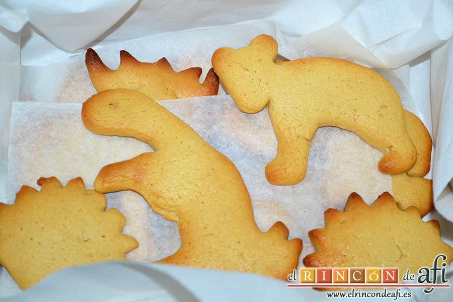 Galletas de turrón, sugerencia de presentación