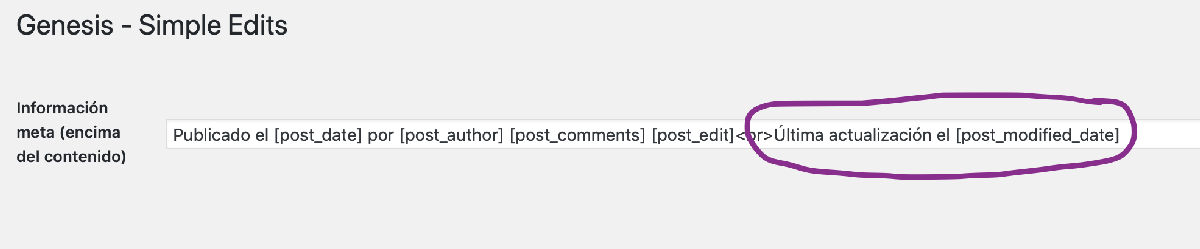 Genesis - Simple Edits