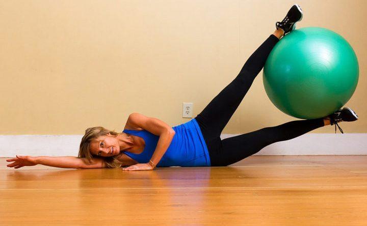 ejercicios apara aductores con pelota