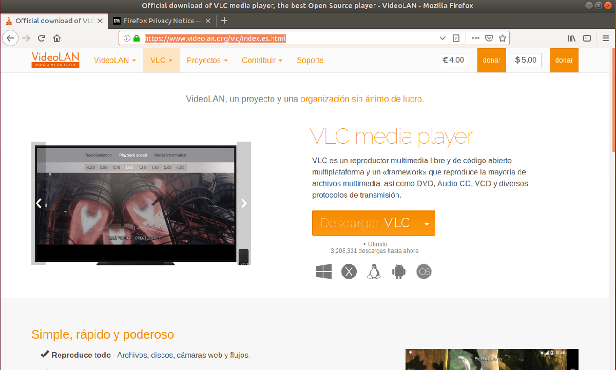 DESCARGAR VLC