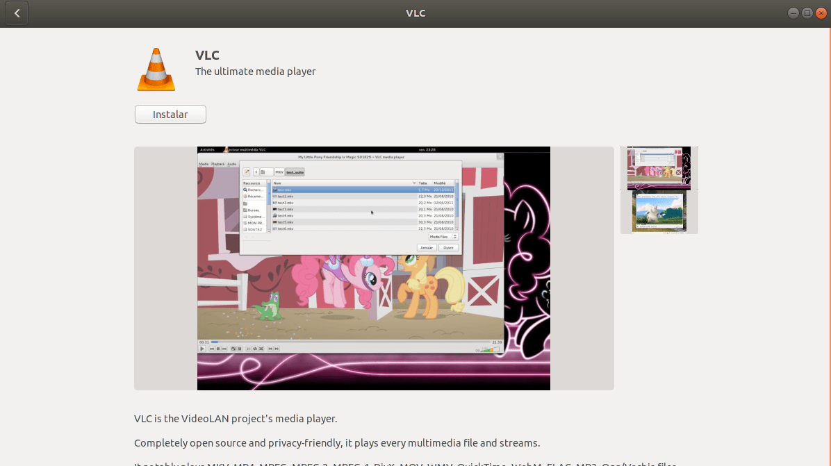 instalar vlc en ubuntu