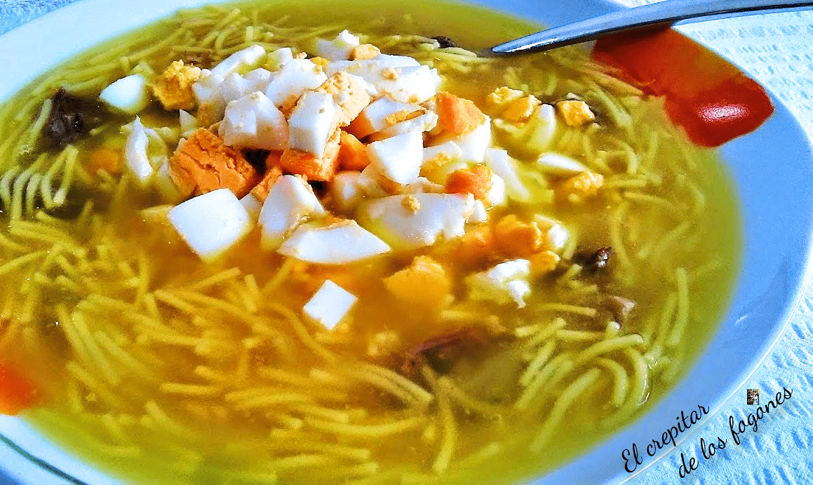 sopa de cocido