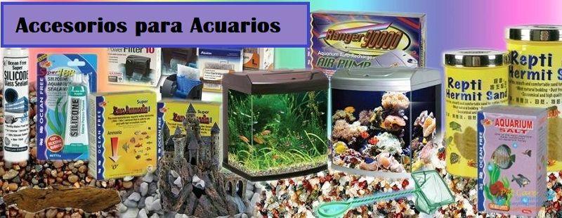 accesorios para acuarios