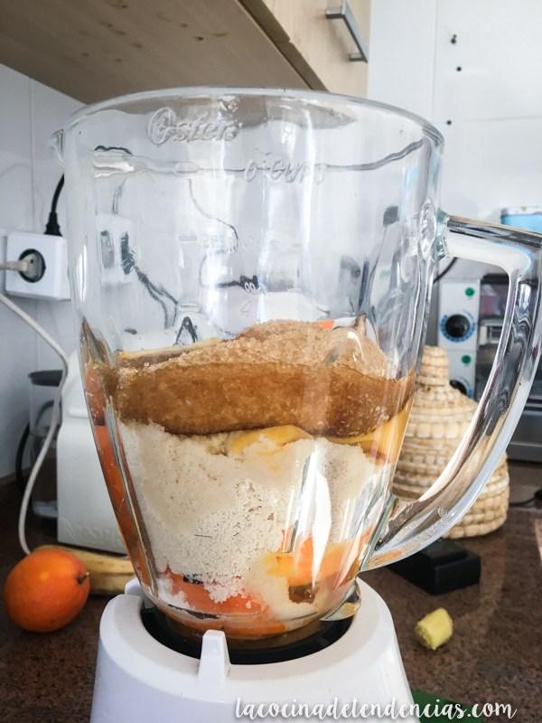 tarta de naranja y chocolate