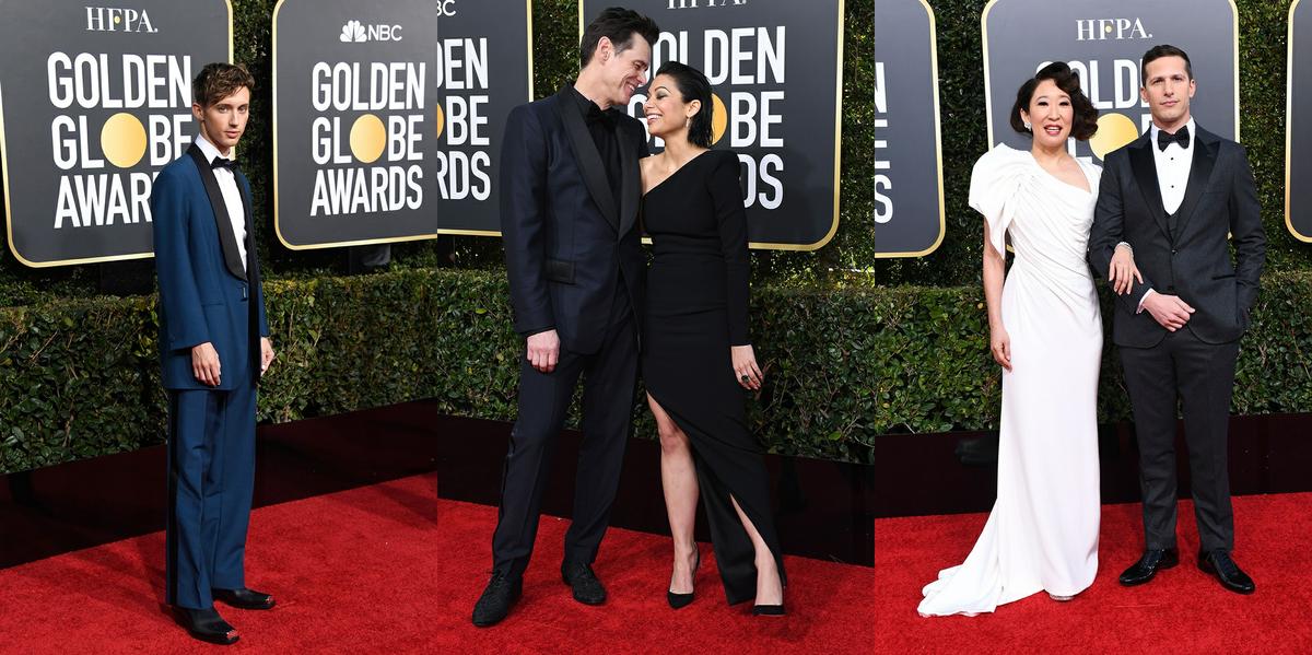 Los más elegantes de los Globos de Oro 2019