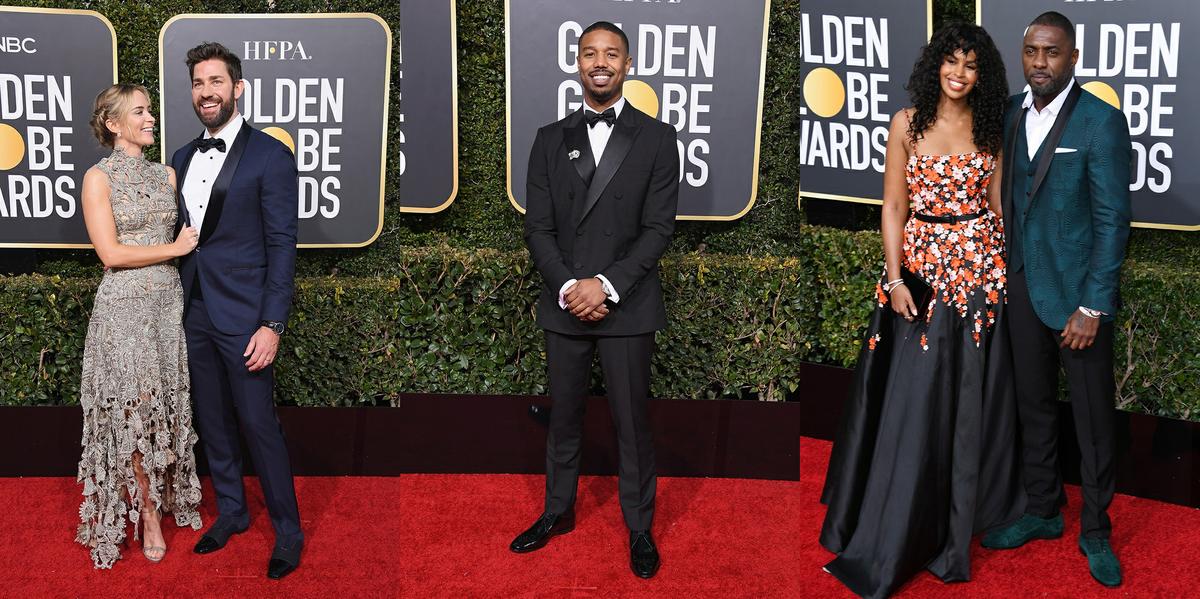 Globos de Oro 2019, los famosos más elegantes