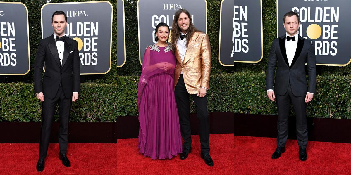 Globos de Oro 2019, los famosos más elegantes