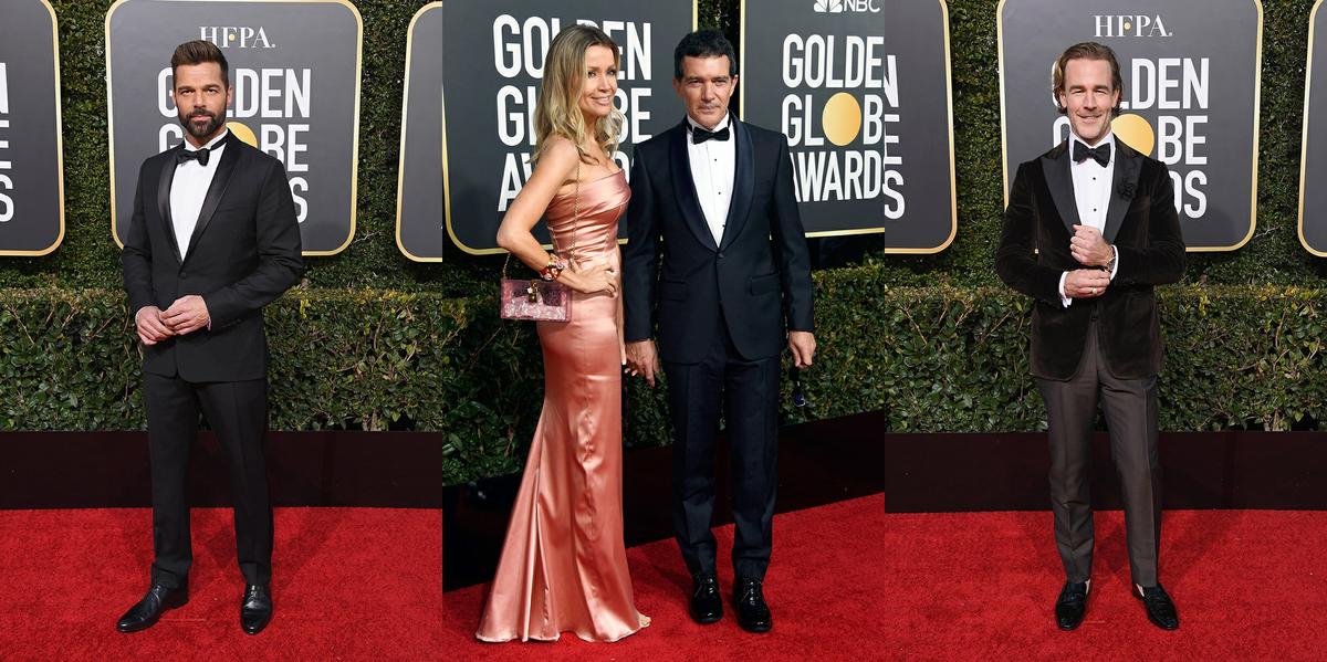 Globos de Oro 2019, los famosos más elegantes