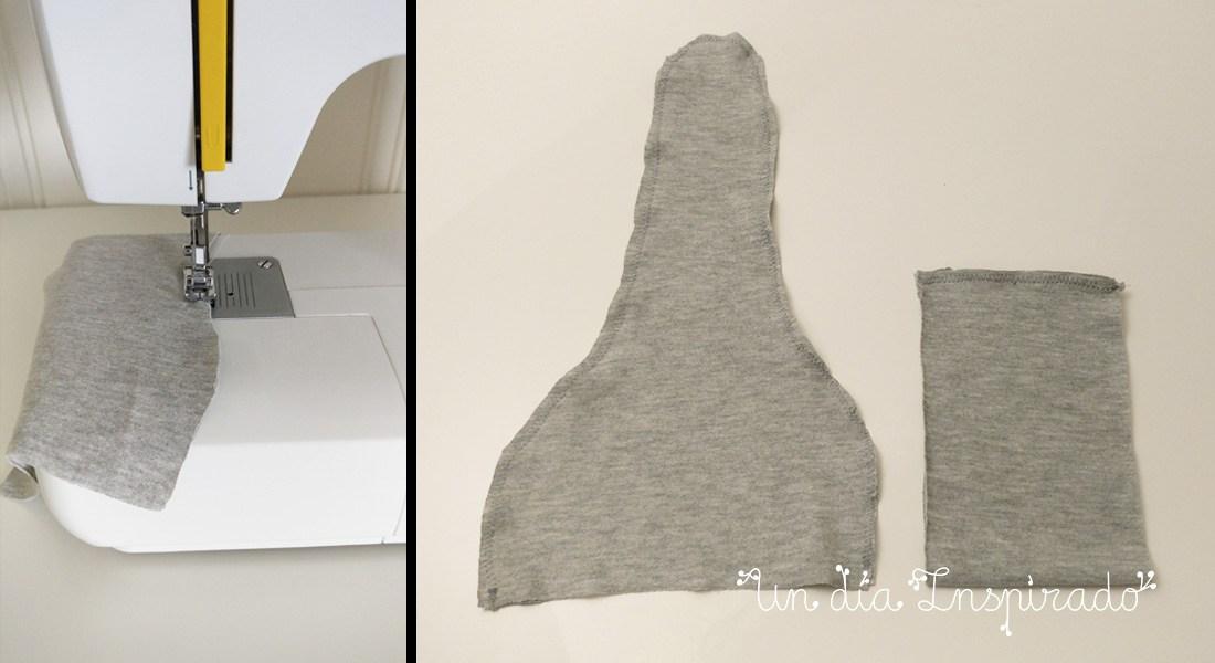 Gorro con nudo para recién nacido