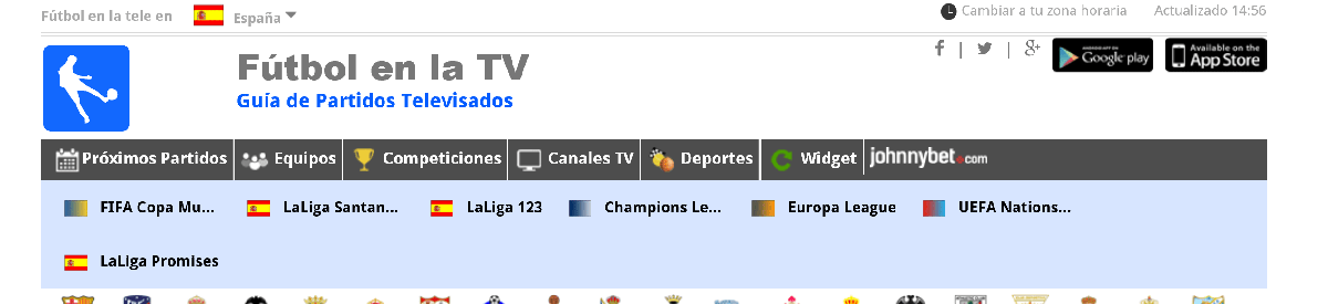 Ver futbol en la tv online gratis