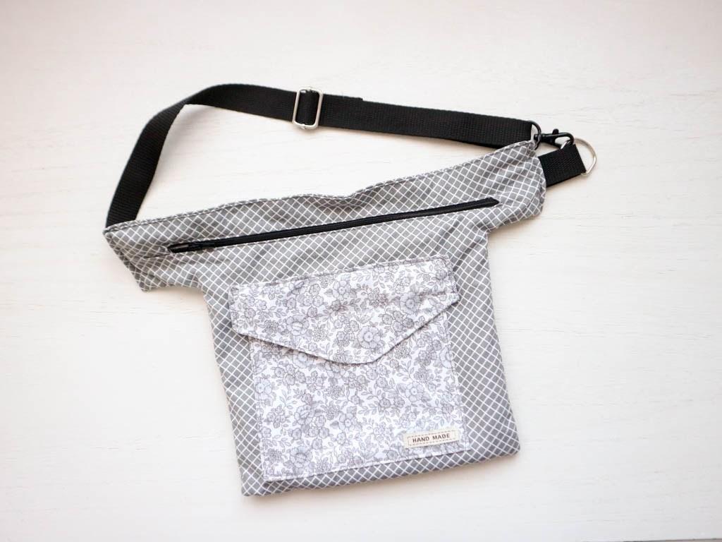 riñonera de tela paso a paso con patron gratis