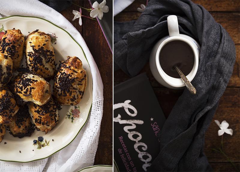 receta de hojaldre de chocolate