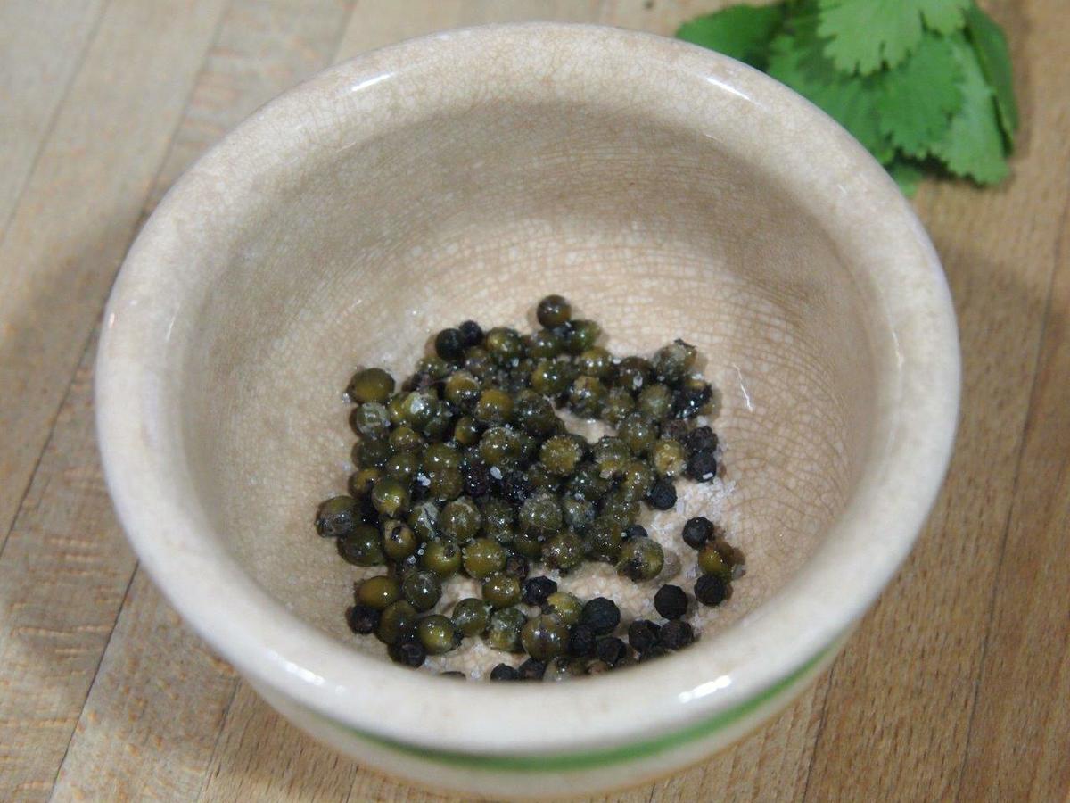 pimienta verde para Solomillo ibérico a la pimienta verde 