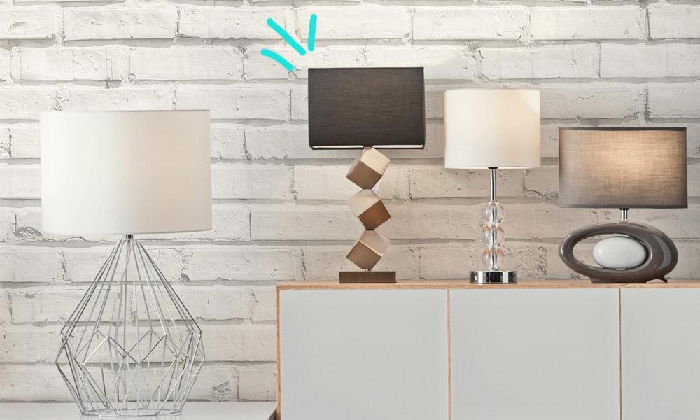 Lámpara de sobremesa CUBOS Conforama