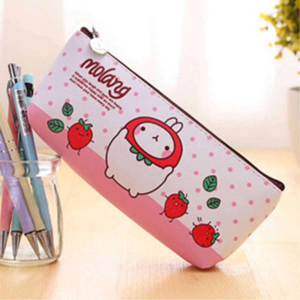 Estuche con el dibujo del conejo Kawaii