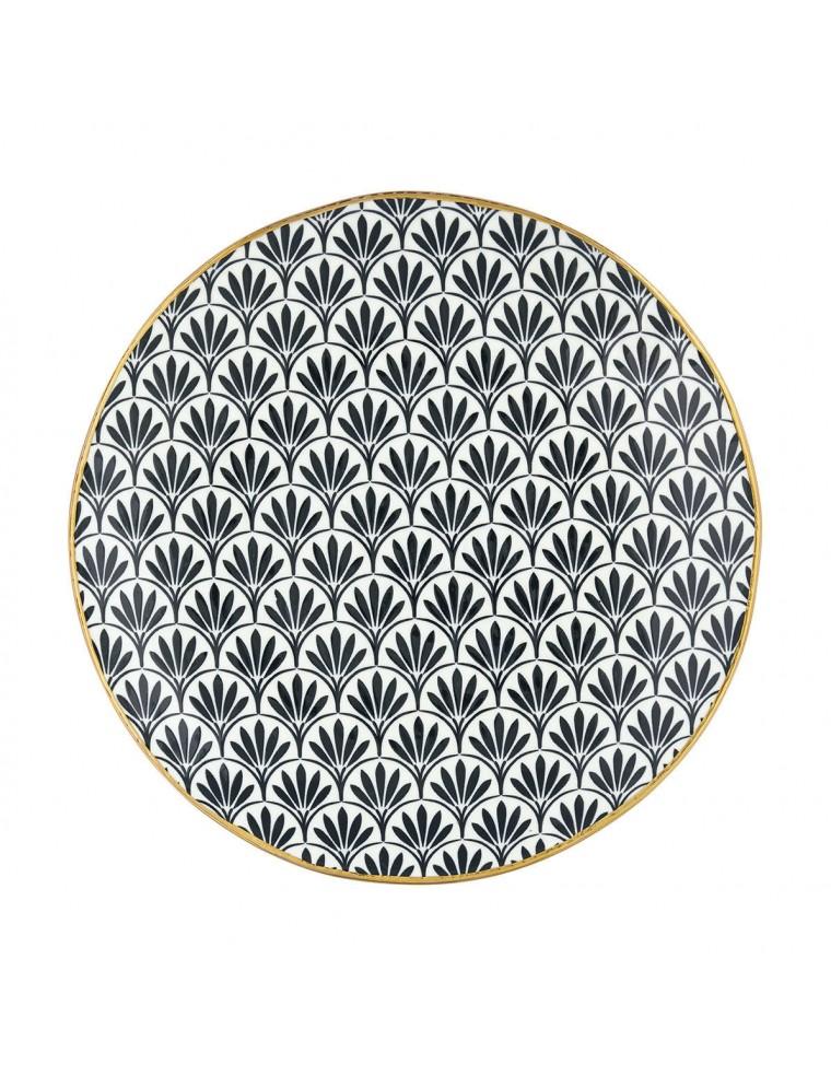 Plato De Ceramica Victoria Dakr Green Gate