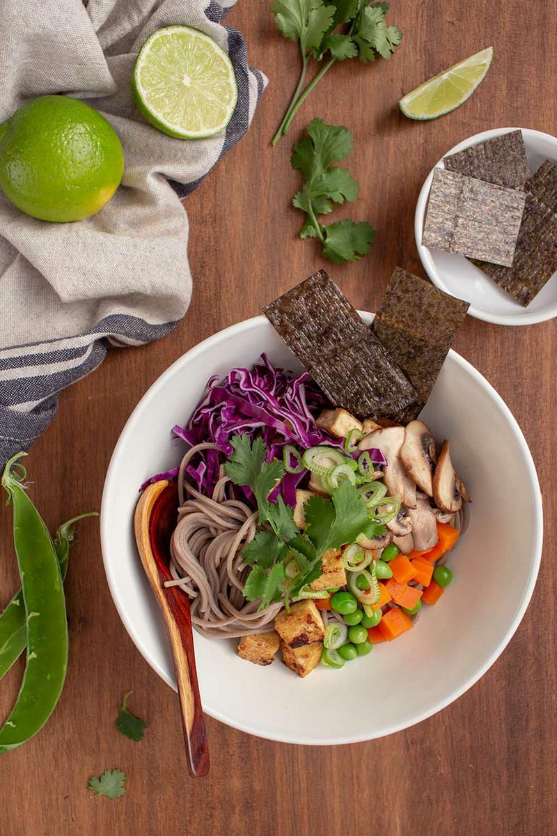 ramen vegano de tofu
