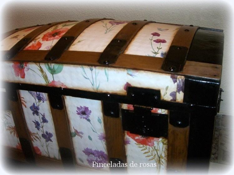 Baúl restaurado con cambio de imagen