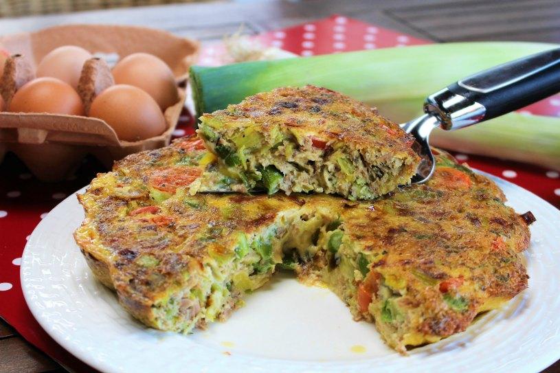 Tortilla al horno Facil y jugosa Cocina