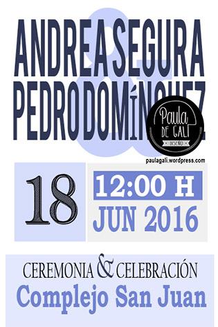 lamina y lienzo personalizada datos boda