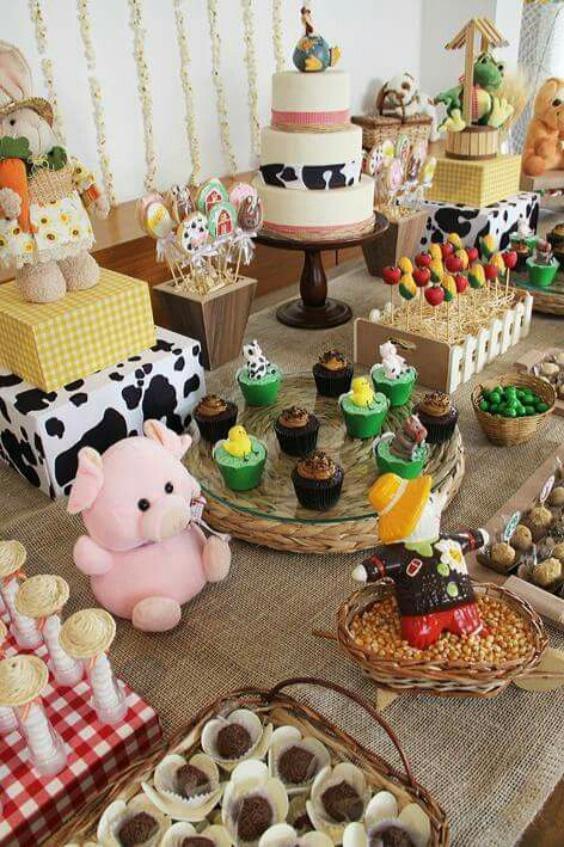 Geniales ideas para cumpleaños de granja | Manualidades