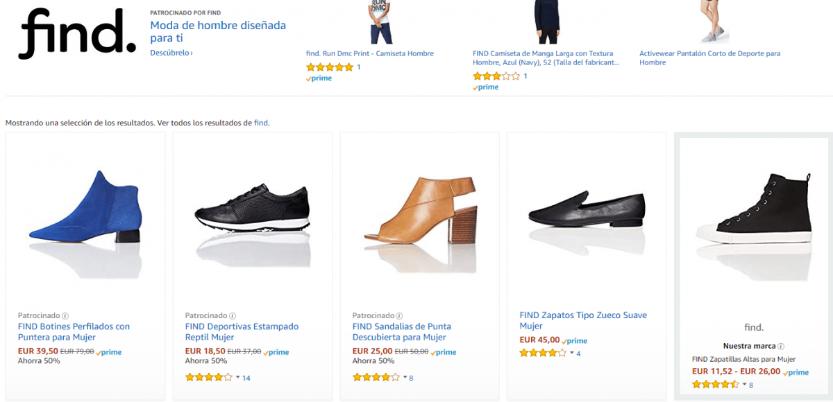 FIND: LA NUEVA MARCA DE ZAPATOS BY AMAZON Foto de %title