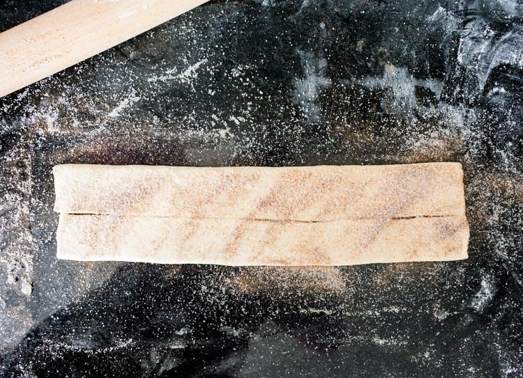 Orejitas de hojaldre con canela - Receta de Revista Maria Orsini