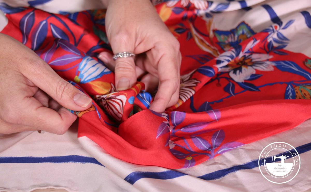 trucos para coser telas finas gasa seda coser facil y msas menudo numerito