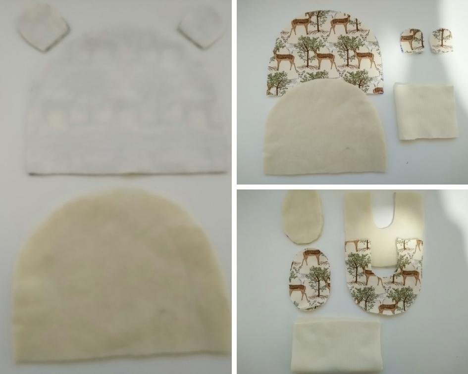 Gorro y patucos bebé recién nacido ( New born) ¡Con patrones gratis!