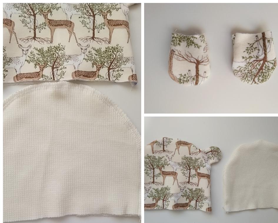 Gorro y patucos bebé recién nacido ( New born) ¡Con patrones gratis!