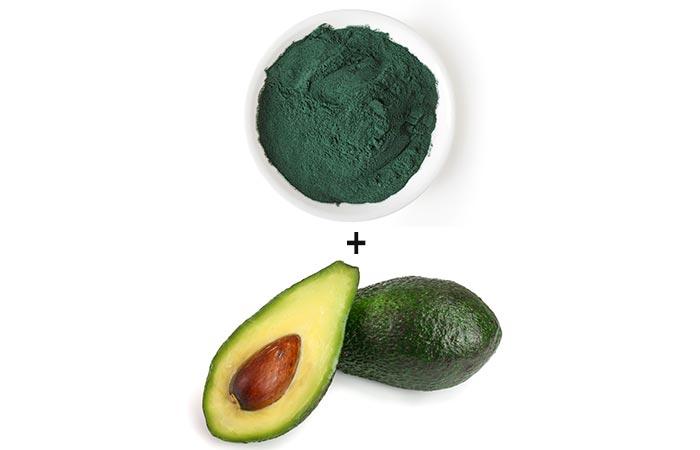Mascarilla facial de Aguacate y Espirulina - Para todo tipo de pieles