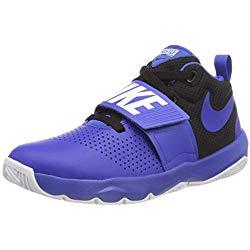 Nike Team Hustle D 8 (GS), Zapatos de Baloncesto para Niños, Game Royal/Black/White 405, 37.5 EU