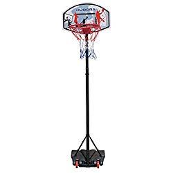Hudora 71655 All Stars - Canasta de baloncesto con soporte