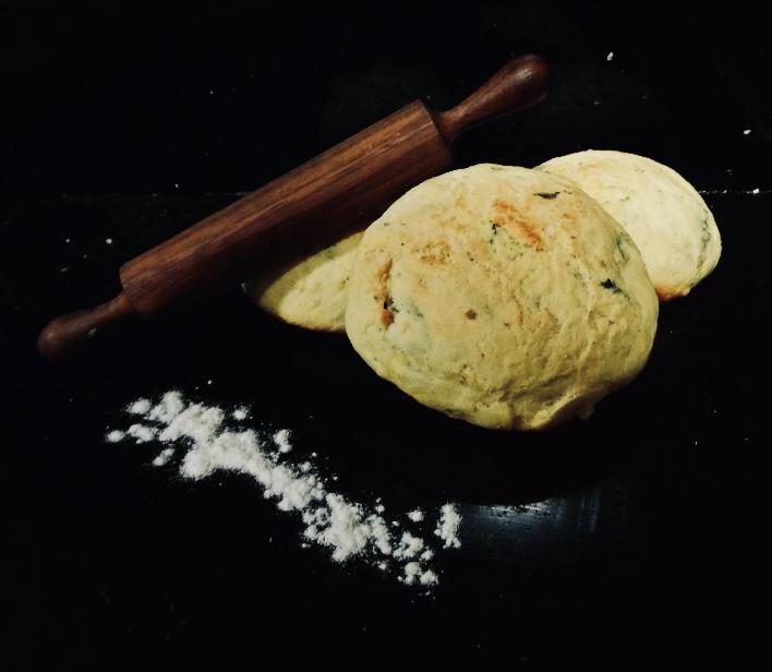 Pan de papa criolla y guascas