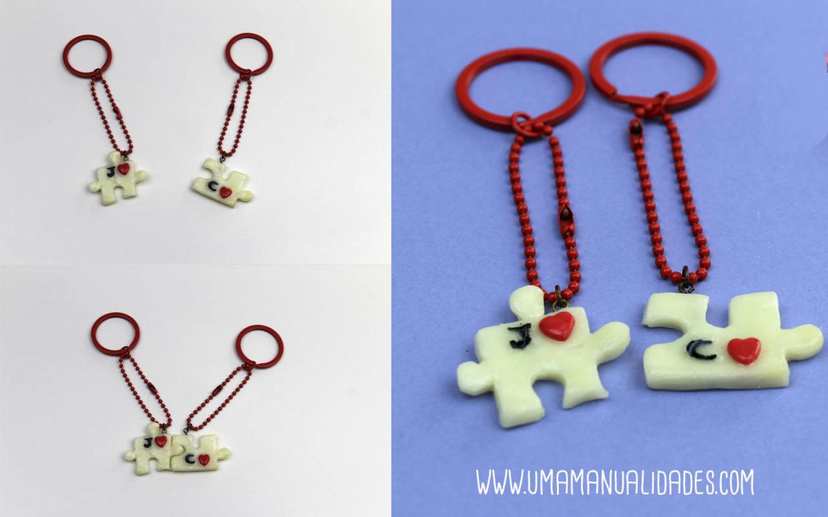 llaveros san valentin