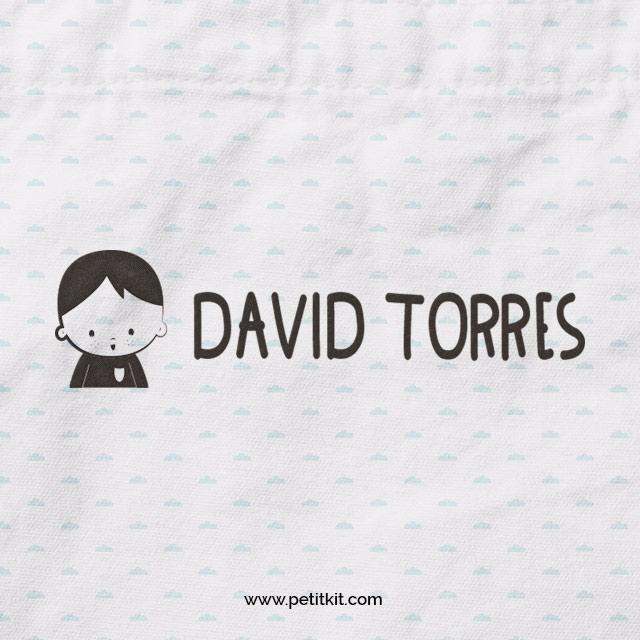 sello personalizado modelo niño