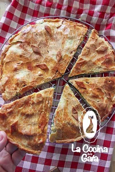 Pastel de Espinacas y Queso de Cabra (con Masa Brise)
