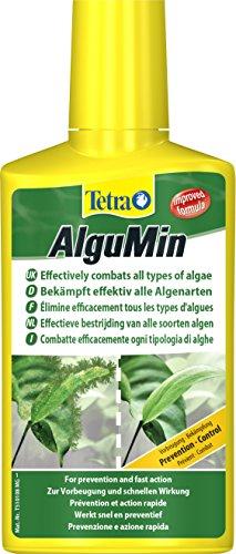 Tetra 754003 - Algumin, para el combate algas segura, a leve biológica, rápido y muy eficaz contra todo tipo de crecimiento de las algas algas, la prevención de la lucha contra las algas algas verde-medio acuoso problema anti-algas, 1 botella (1 x 250 ml)