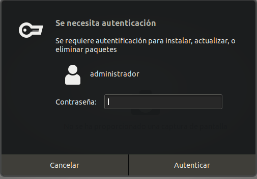 Credenciales instalación ubuntu