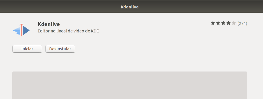 Instalar kdenlive en ubuntu 18