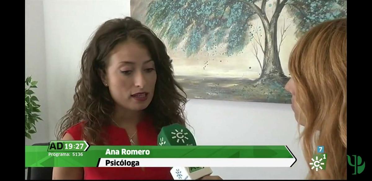 Adicción al móvil - La psicóloga Ana Romero en Andalucía Directo Canal Sur TV
