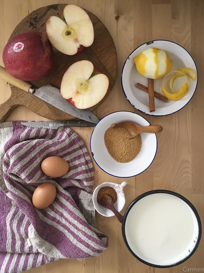 Natillas de manzana 2
