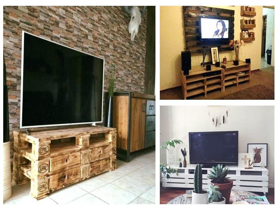 Ideas para muebles de tv que puedes hacer para la sala 