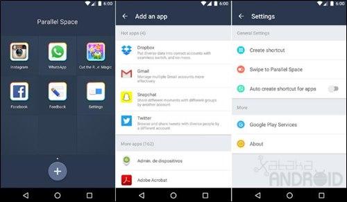 Parallel space la favorita