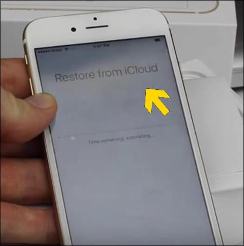 Clonar iCloud inicia la clonación de los archivos
