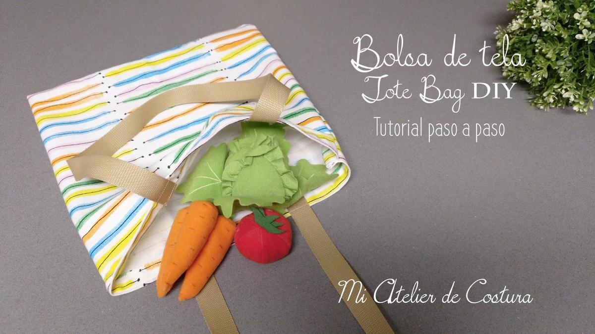 bolsa de tela diy