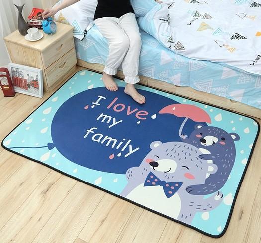 alfombras infantiles para cama