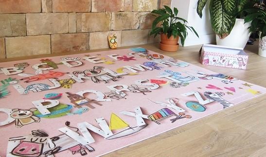 alfombra infantil lavable de vinilo pvc